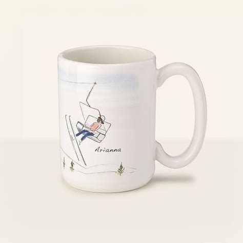 Uncommon Goods Personalized Family Mugs